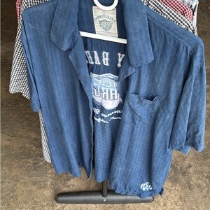 Men's Blue Casual Jacket